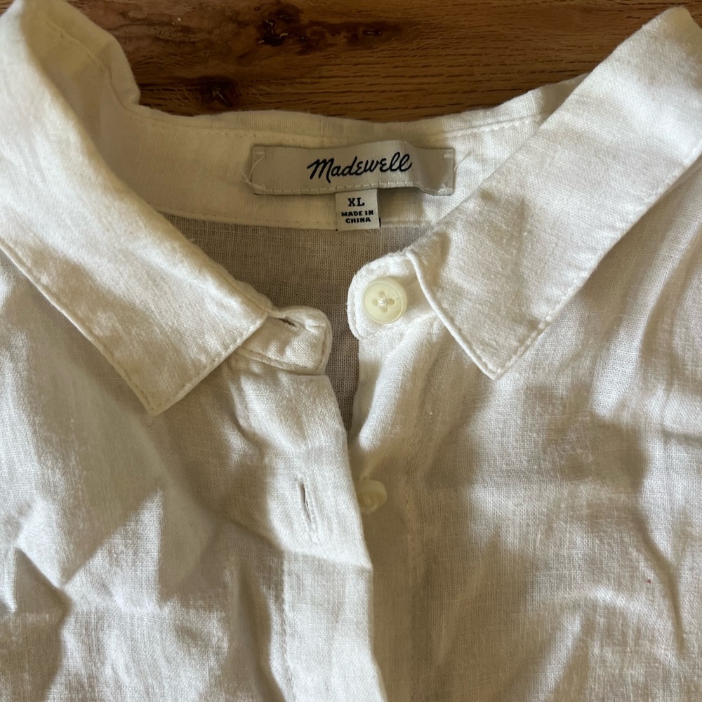 Madewell Button Front Top - image 2
